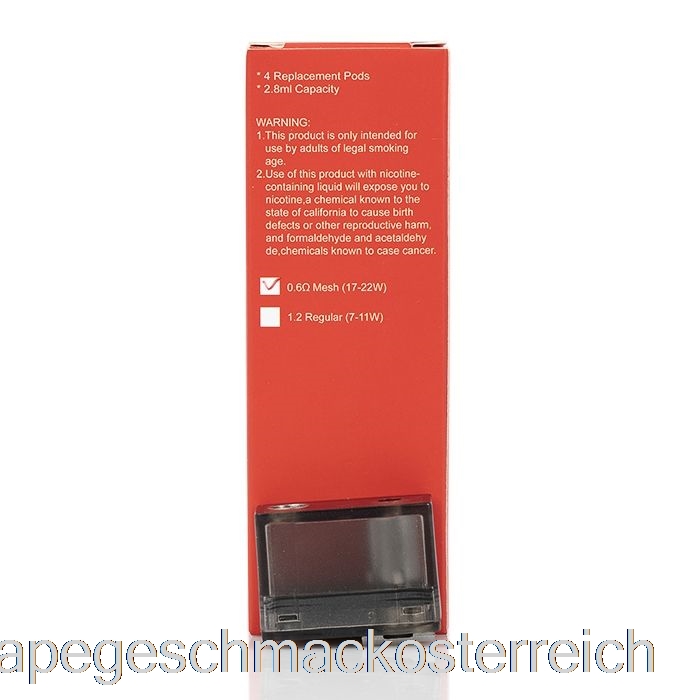 Hugo Vapor Kylin Ersatzpods 0,6 Ohm Pods Vape-Geschmack